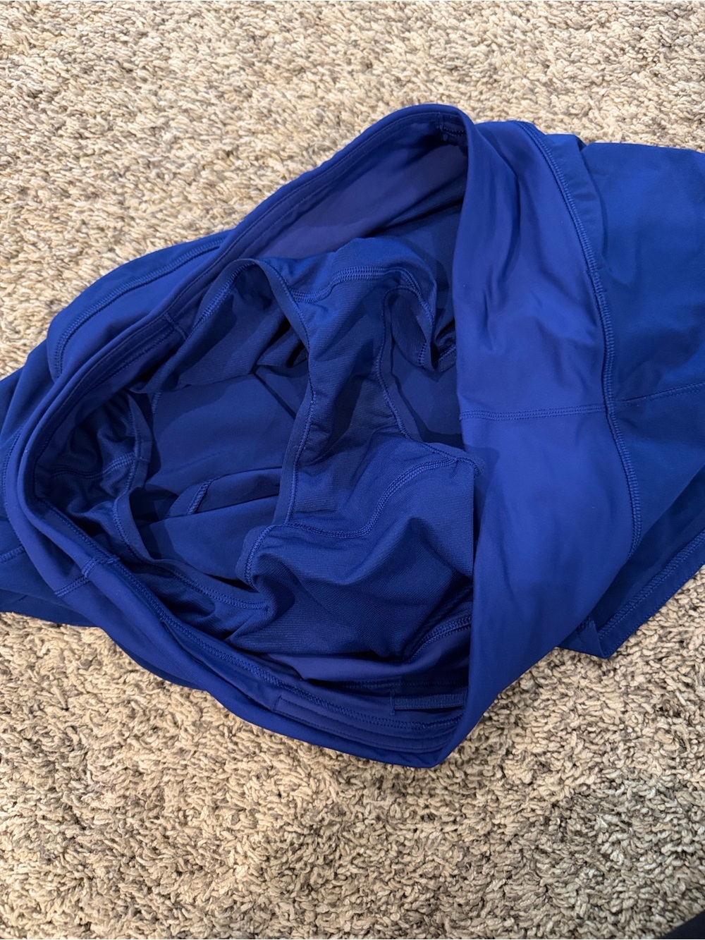 Lululemon Speed Up Running Shorts Royal Blue Size 10 - Picture 9 of 15
